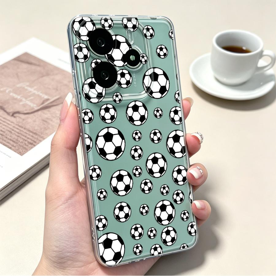 Phone Cases Funny - Funny Football Case for Xiaomi Poco