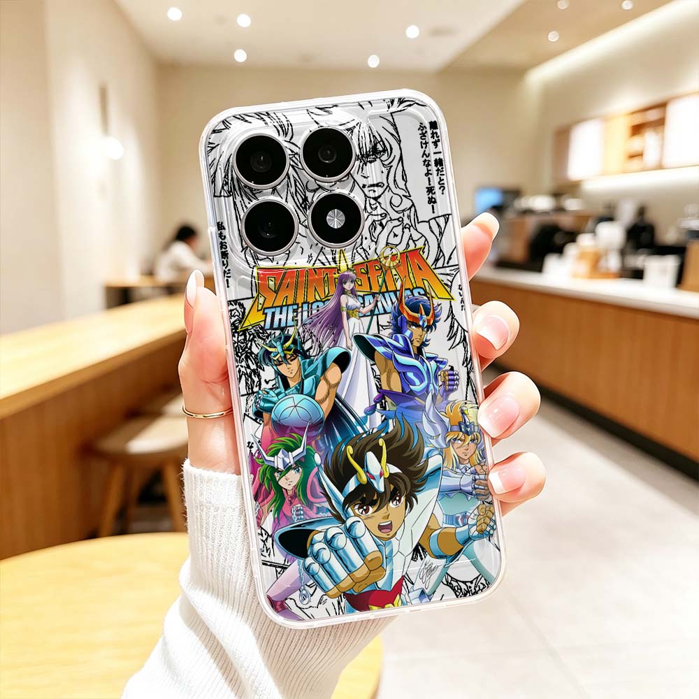 Phone Cases Xiaomi 14T - Saint Seiya Anime Cover For Xiaomi