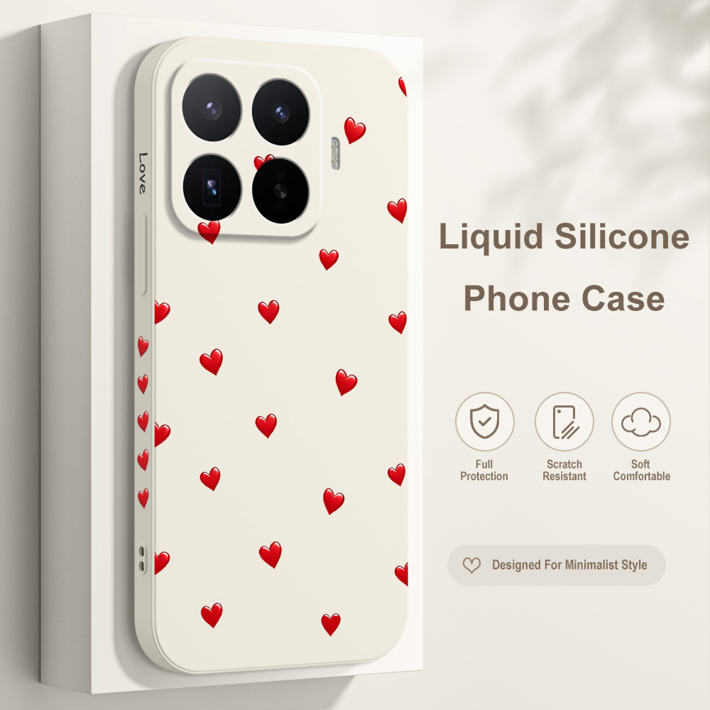 Phone Cases Xiaomi 14T - Crimson Heart Phone Case For Xiaomi
