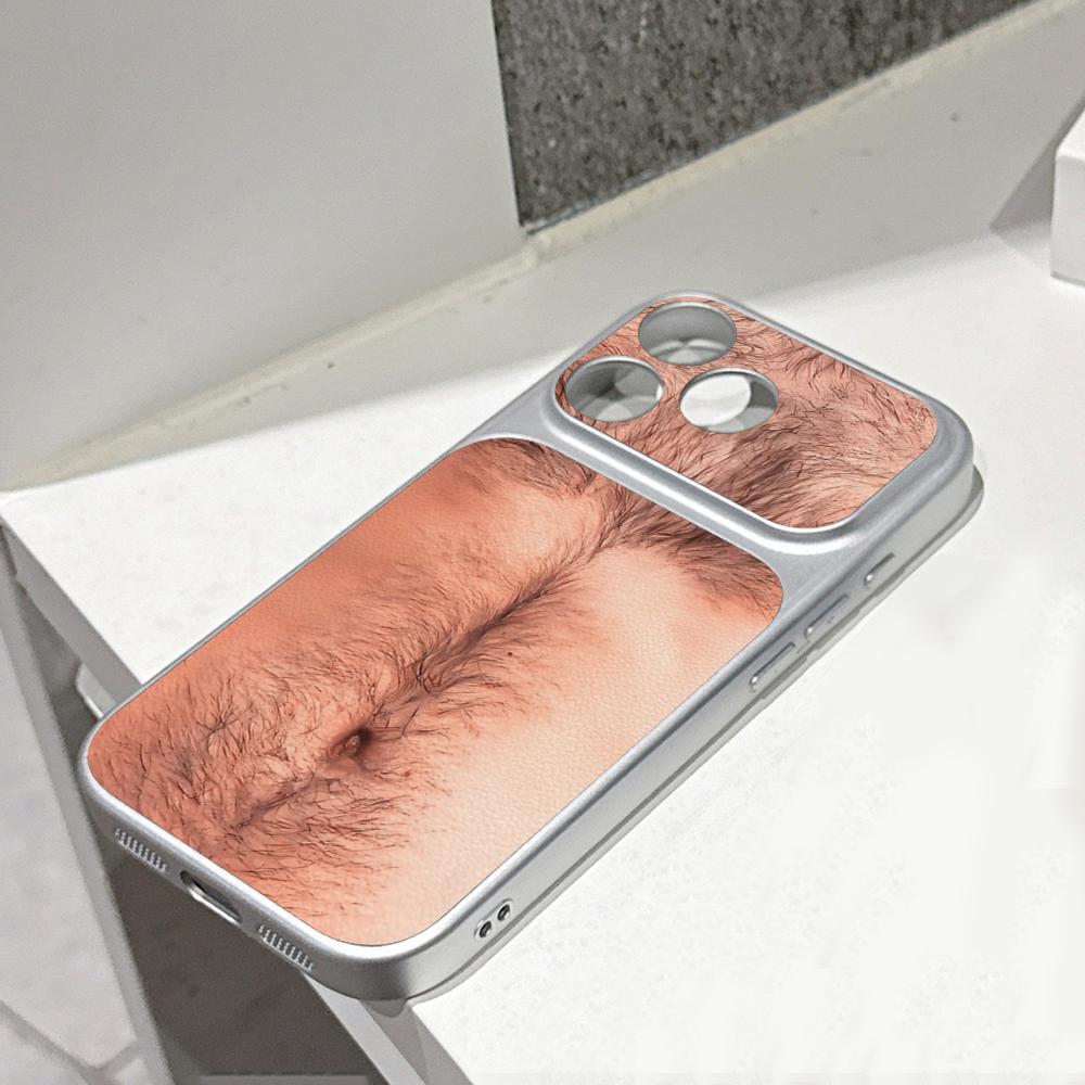 Phone Cases Funny - Hairy Chest Funny Halloween Costume Dad