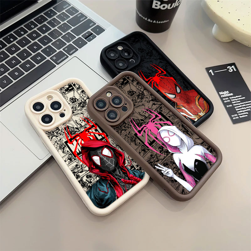 Spiderman Miles Morales Gwen M - Phone Cases Iphone 17 Pro ulasan dan harga