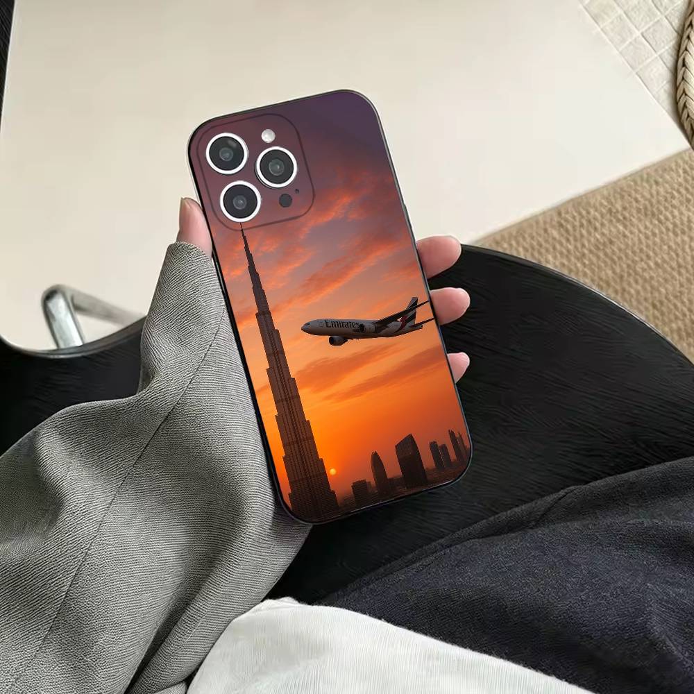 Dubai Burj Khalifa Airplane Ph - Phone Cases Dubai ulasan dan harga