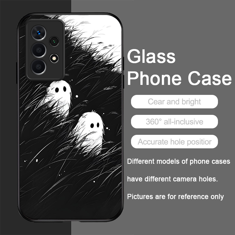 Funny Ghost Abstract Art Patte - Phone Cases Funny ulasan dan harga