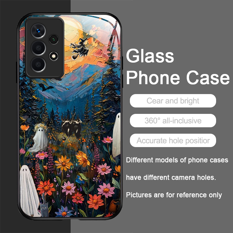 Funny Ghost Abstract Art Patte - Phone Cases Funny ulasan dan harga