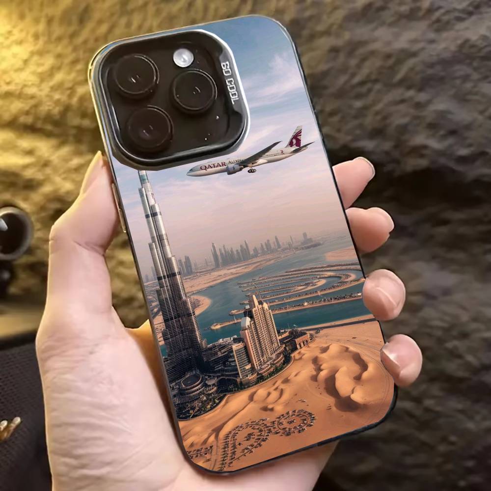 Dubai Burj Khalifa Airplane Ph - Phone Cases Dubai ulasan dan harga