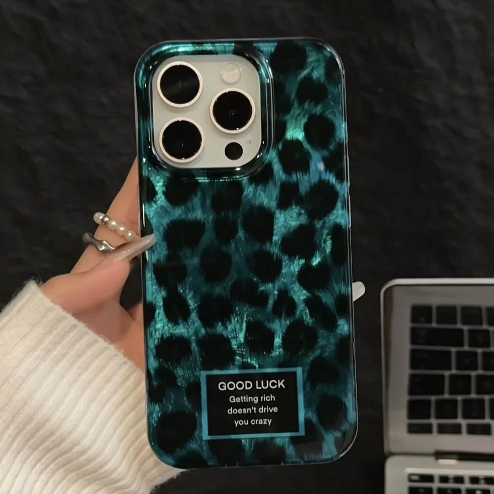 Retro Laser Cute Leopard Print - Phone Cases Leopard Print ulasan dan harga