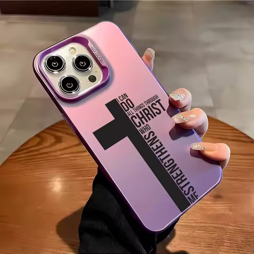 Anti Fingerprint Cross Bible P - Phone Cases Iphone 17 Pro ulasan dan harga