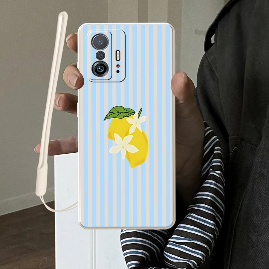 Lemon Cool Stripe Pattern Case - Phone Cases Xiaomi ulasan dan harga
