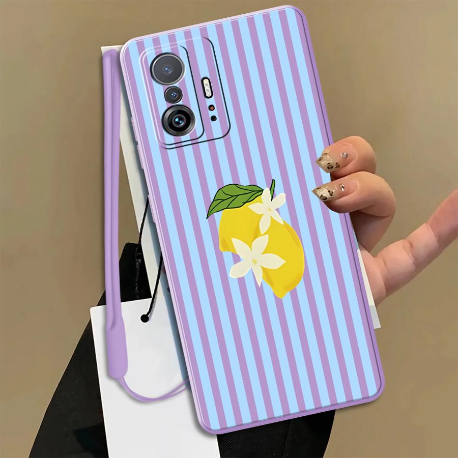 Lemon Cool Stripe Pattern Case - Phone Cases Xiaomi ulasan dan harga