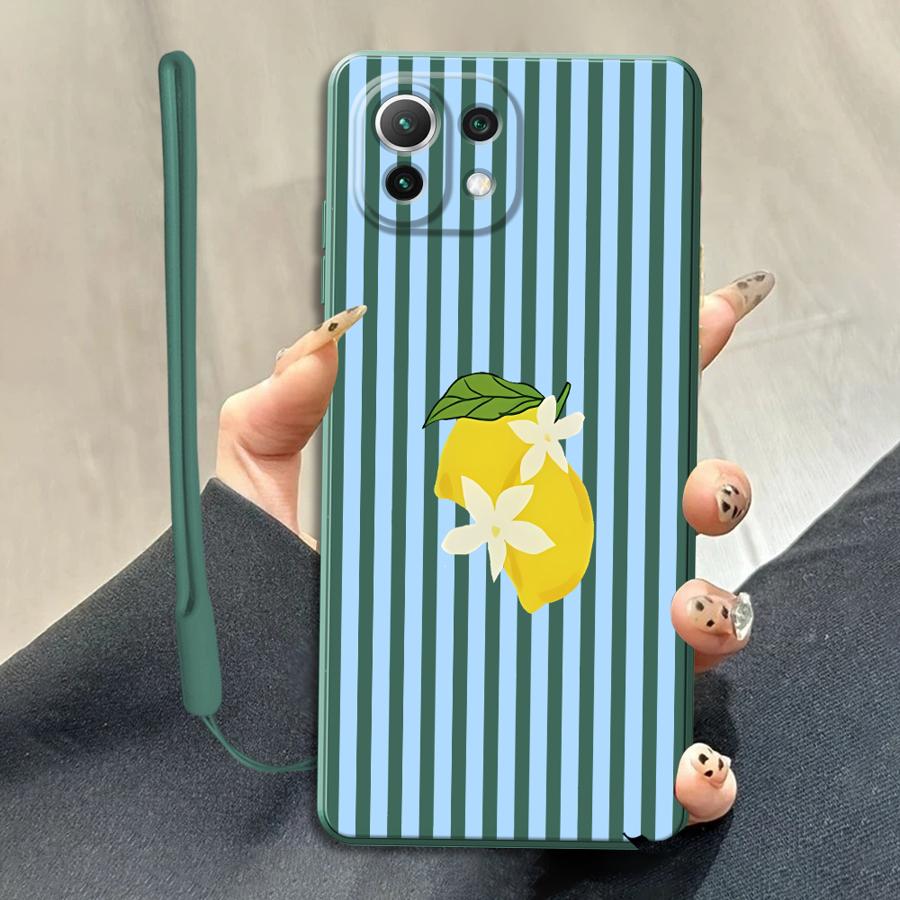 Lemon Cool Stripe Pattern Case - Phone Cases Xiaomi ulasan dan harga