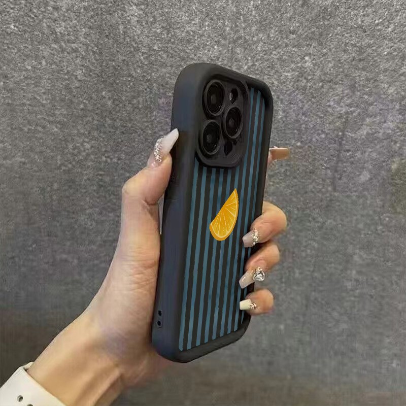Striped Lemon Slice Pattern Ph - Phone Cases Redmi ulasan dan harga