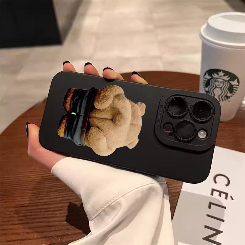 Funny Cool Bear Silicone Phone - Phone Cases Funny ulasan dan harga