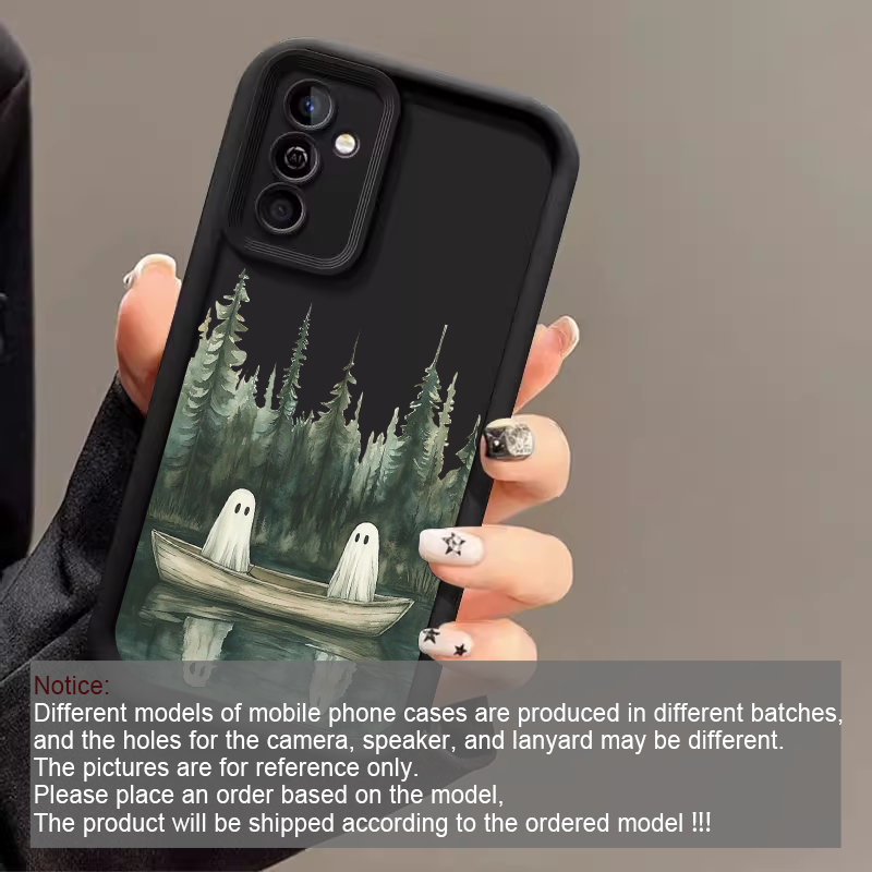 Creative Cute Ghost Pattern Ph - Phone Cases Funny ulasan dan harga