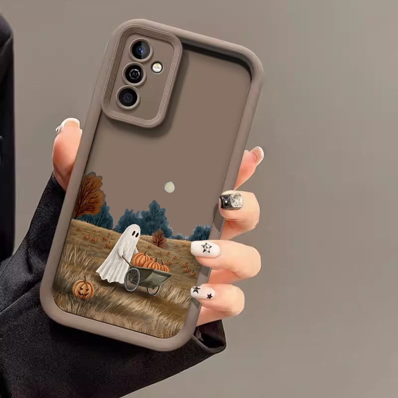 Creative Cute Ghost Pattern Ph - Phone Cases Funny ulasan dan harga