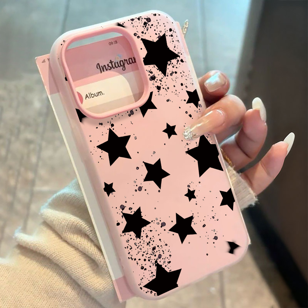 Black Star Rock Style Phone Ca - Phone Cases Xiaomi 14T ulasan dan harga