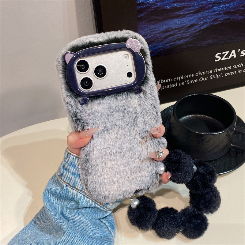 Luxury Solid Colors Furry Plus - Phone Cases Iphone 17 Pro ulasan dan harga
