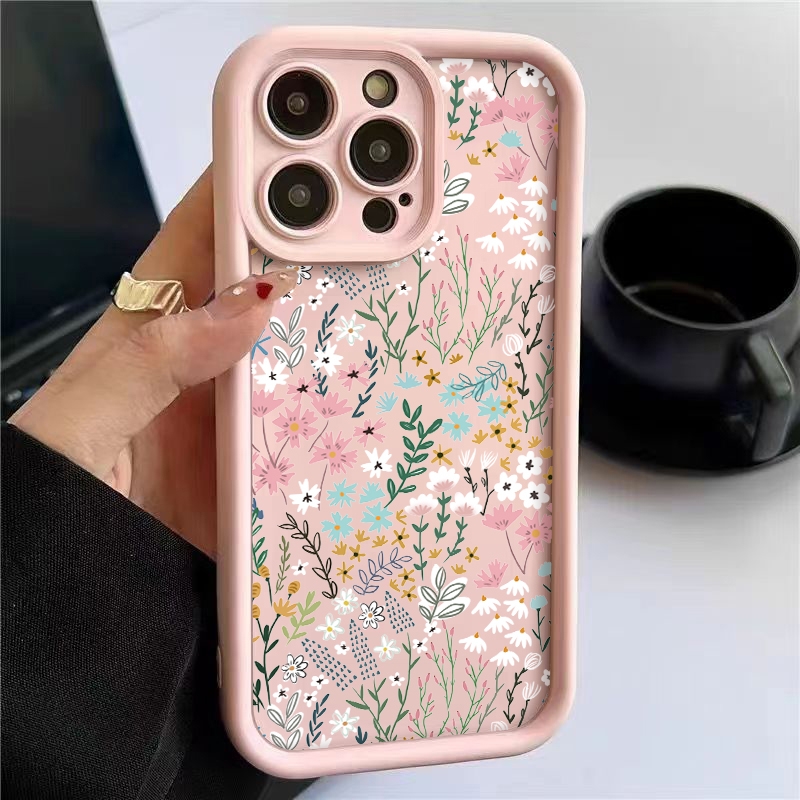 Pink High-bamboo Floral Patter - Phone Cases Xiaomi ulasan dan harga