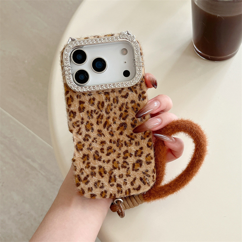 Luxury diamond-encrusted leopa - Phone Cases Leopard Print ulasan dan harga