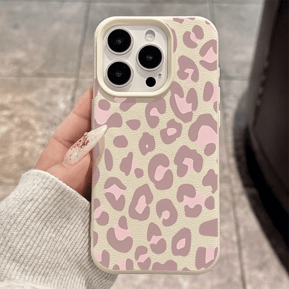 Pale Purple Leopard Print Phon - Phone Cases Leopard Print ulasan dan harga