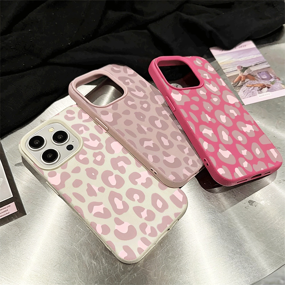 Pale Purple Leopard Print Phon - Phone Cases Leopard Print ulasan dan harga
