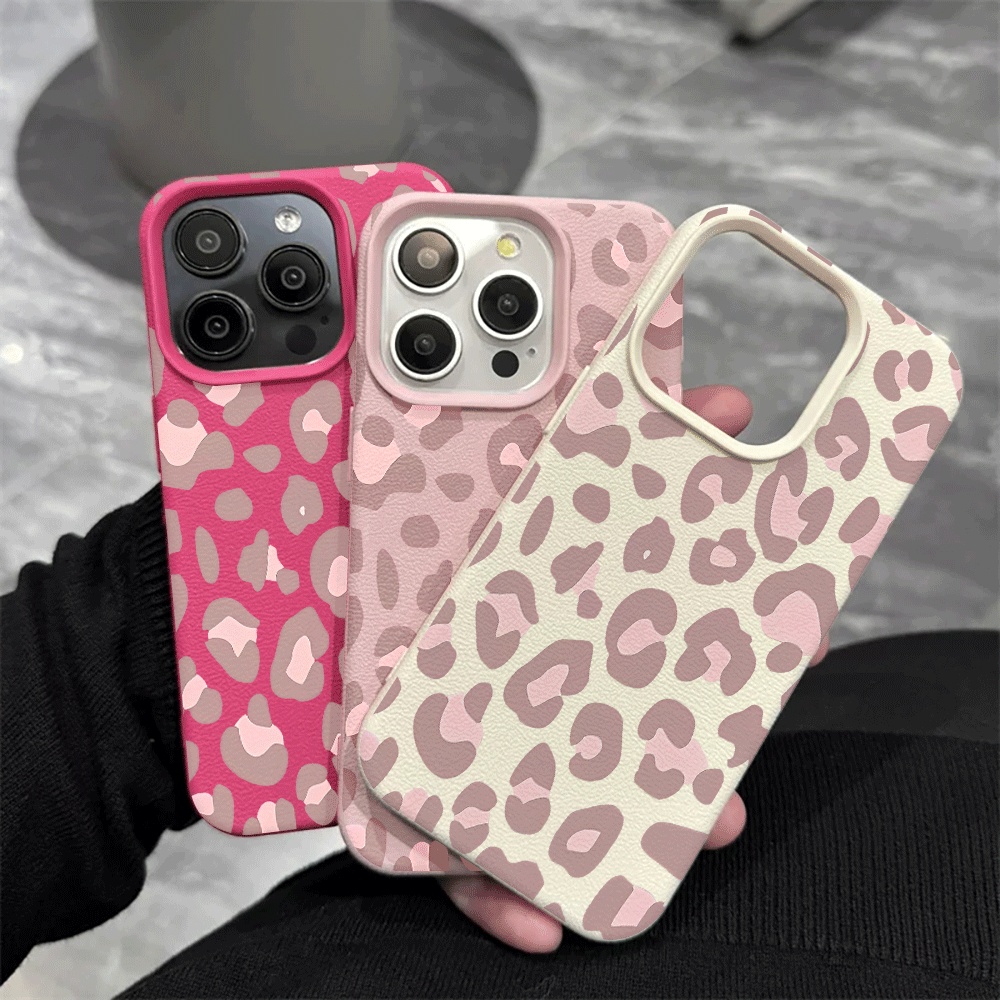 Pale Purple Leopard Print Phon - Phone Cases Leopard Print ulasan dan harga
