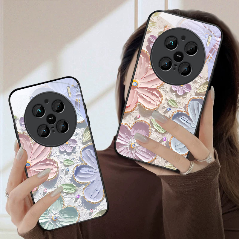 Cream Garden Flower Realm For  - Phone Cases Realme ulasan dan harga