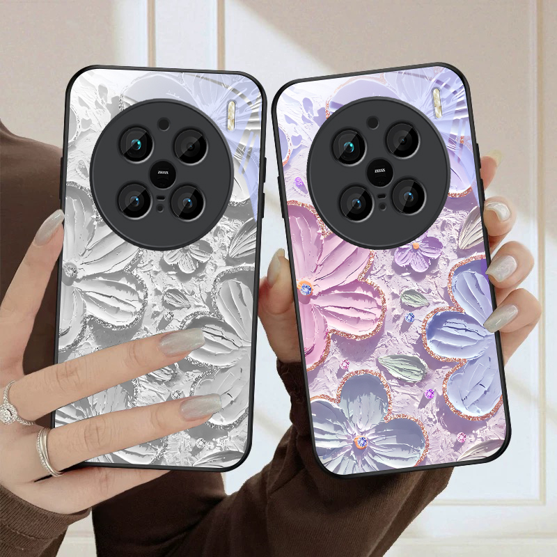 Cream Garden Flower Realm For  - Phone Cases Realme ulasan dan harga