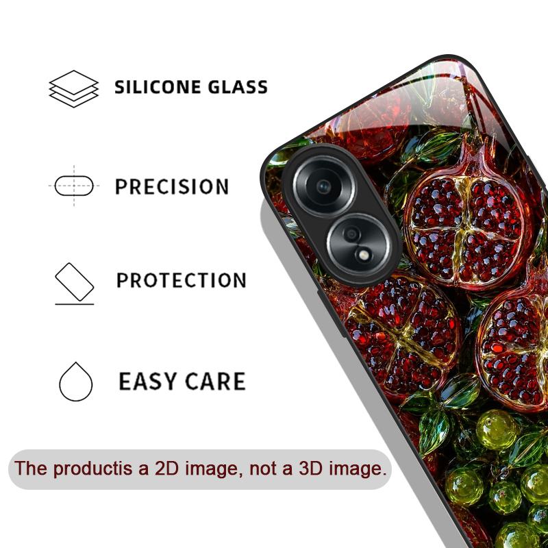 Aesthetic Crystal Fruits 2D Pr - Phone Cases Realme ulasan dan harga