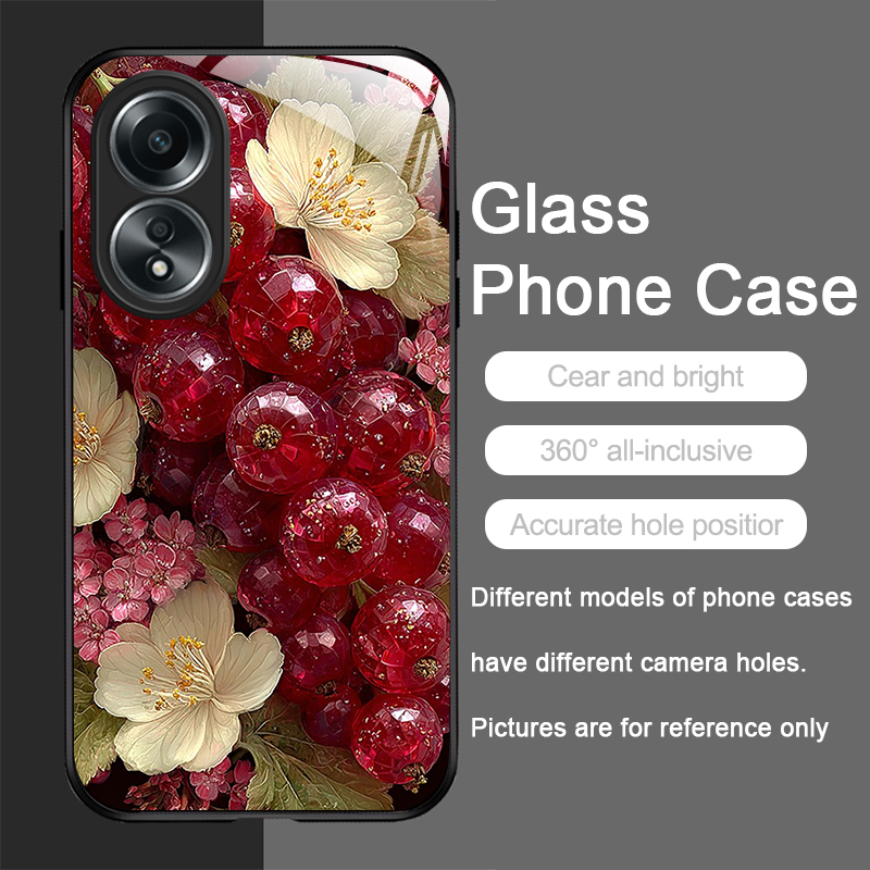 Aesthetic Crystal Fruits 2D Pr - Phone Cases Realme ulasan dan harga
