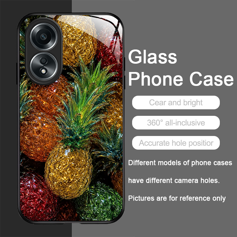 Aesthetic Crystal Fruits 2D Pr - Phone Cases Realme ulasan dan harga