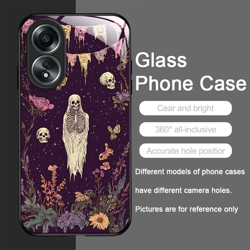 Trend Halloween Pumpkin Skull  - Phone Cases Realme ulasan dan harga