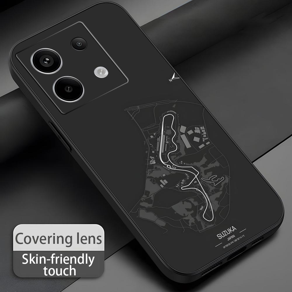 F1 Race Track Print  Phone Cas - Phone Cases Redmi ulasan dan harga