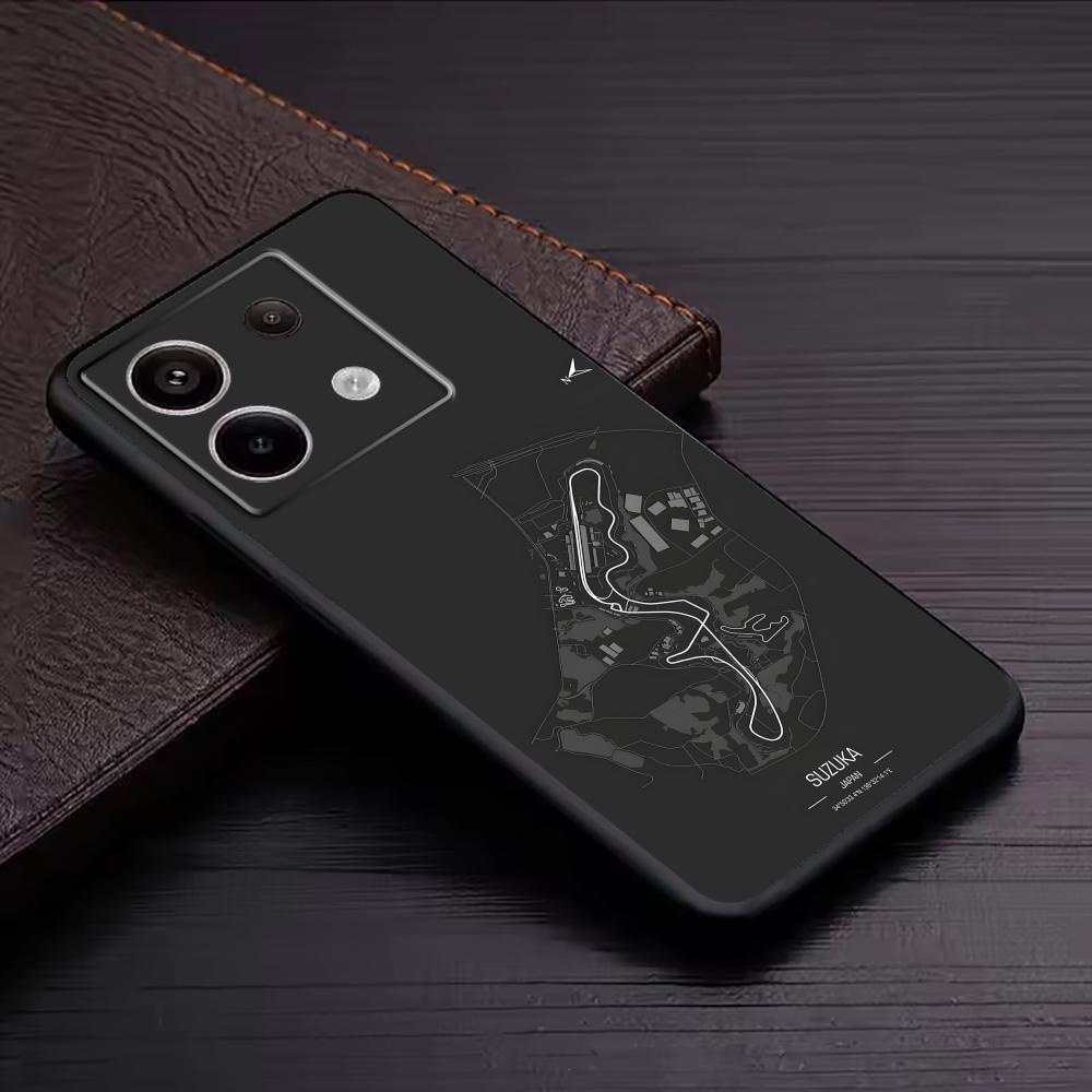 F1 Race Track Print  Phone Cas - Phone Cases Redmi ulasan dan harga