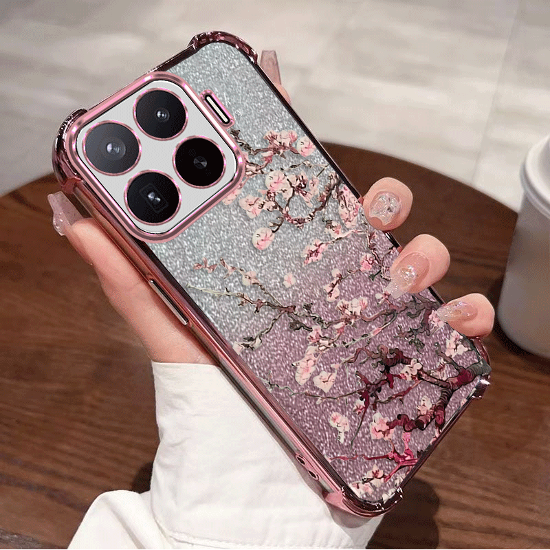 Glitter Plating Protective Cov - Phone Cases Xiaomi ulasan dan harga