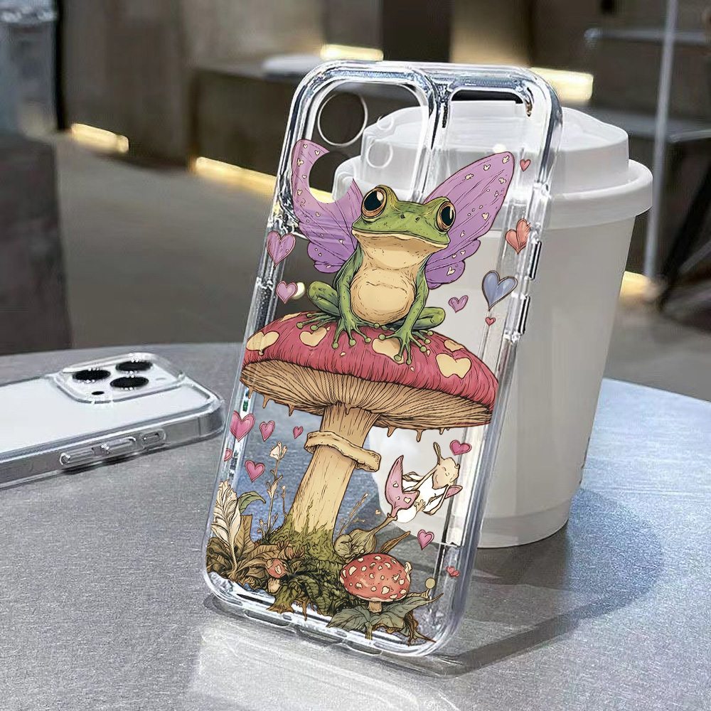 Funny Frog Pattern Soft Phone  - Phone Cases Funny ulasan dan harga