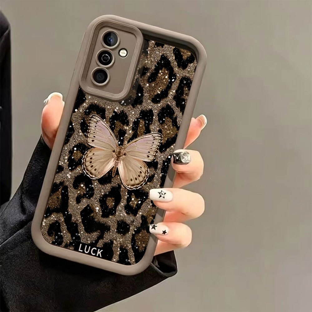 Luxury Shockproof Phone Case F - Phone Cases Leopard Print ulasan dan harga