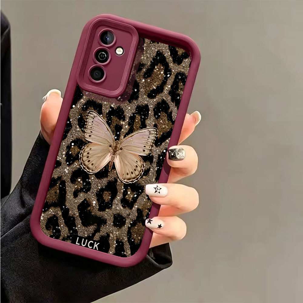Luxury Shockproof Phone Case F - Phone Cases Leopard Print ulasan dan harga