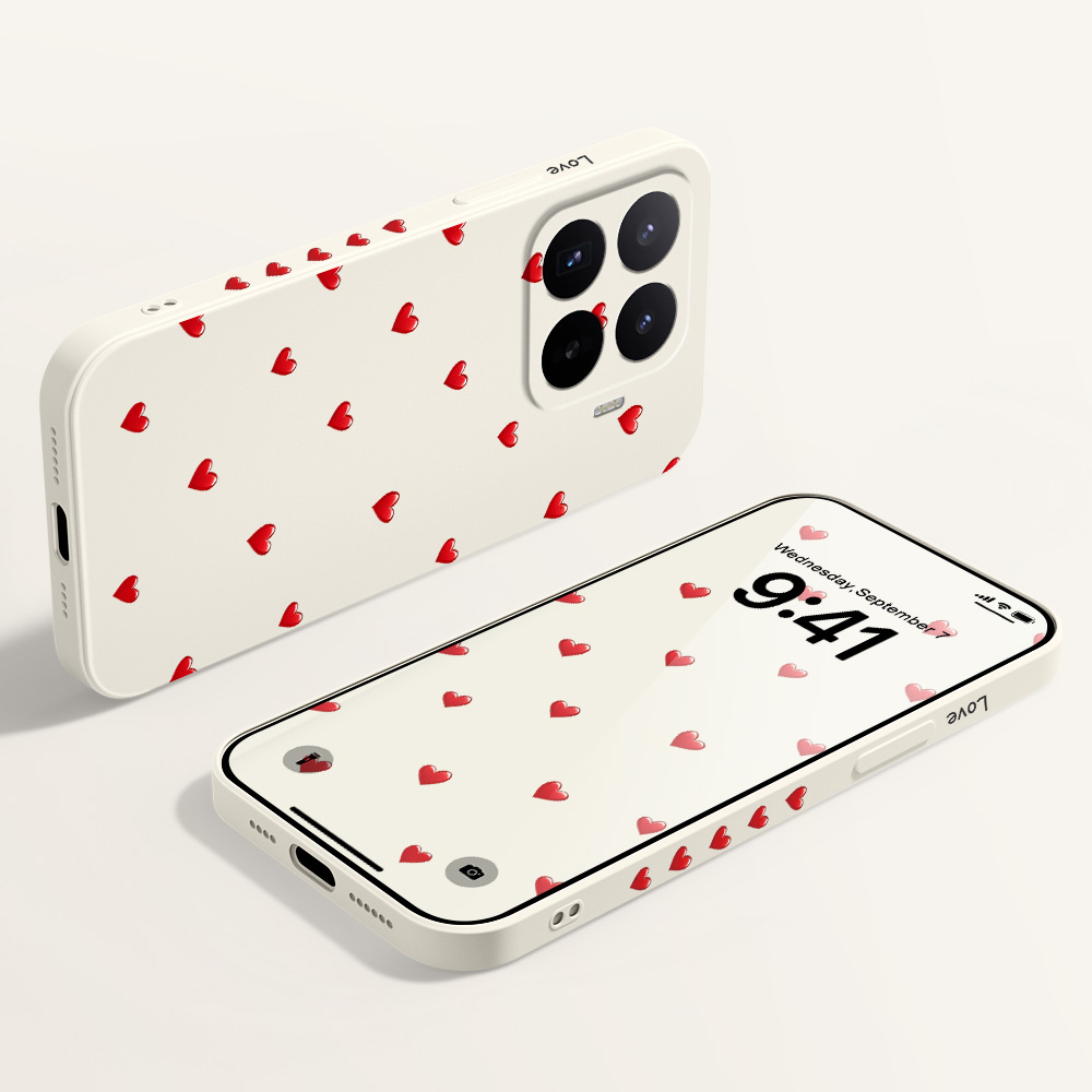 Crimson Heart Phone Case For X - Phone Cases Xiaomi 14T ulasan dan harga