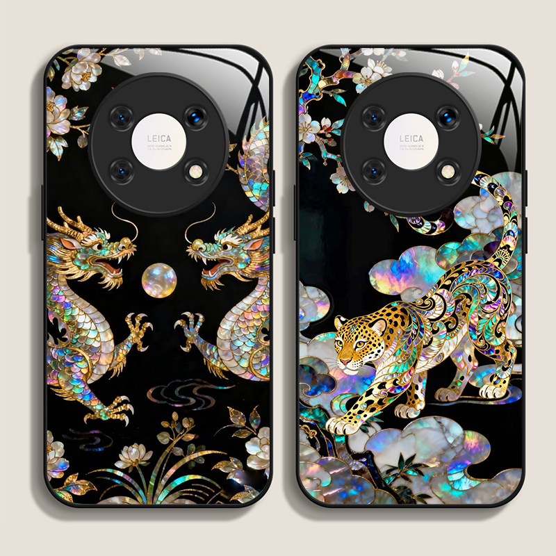 Stylish Dragon Leopard Marble  - Phone Cases Xiaomi 14T ulasan dan harga