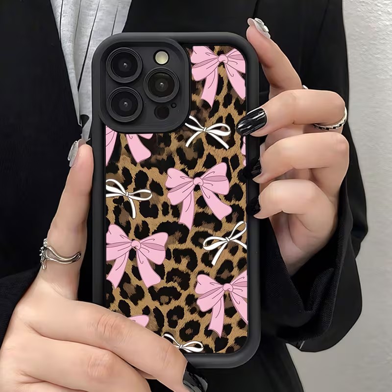Leopard Print Bow Phone Case F - Phone Cases Iphone 17 Pro ulasan dan harga