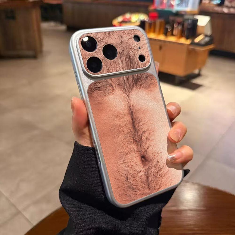 Hairy Chest Funny Halloween Co - Phone Cases Funny ulasan dan harga