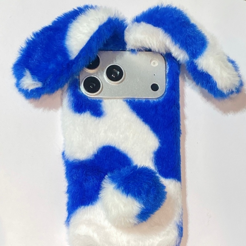 Cute Rabbit Design Fluffy Phon - Phone Cases Iphone 17 Pro ulasan dan harga