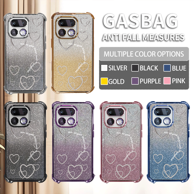 Glitter Plating Protective Cov - Phone Cases Realme ulasan dan harga