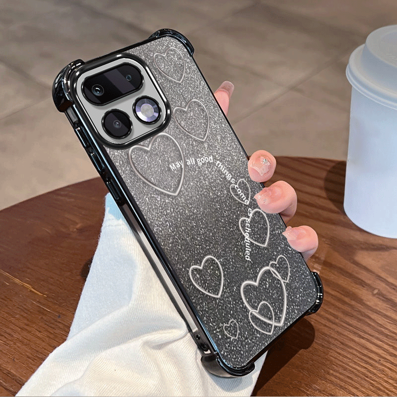 Glitter Plating Protective Cov - Phone Cases Realme ulasan dan harga
