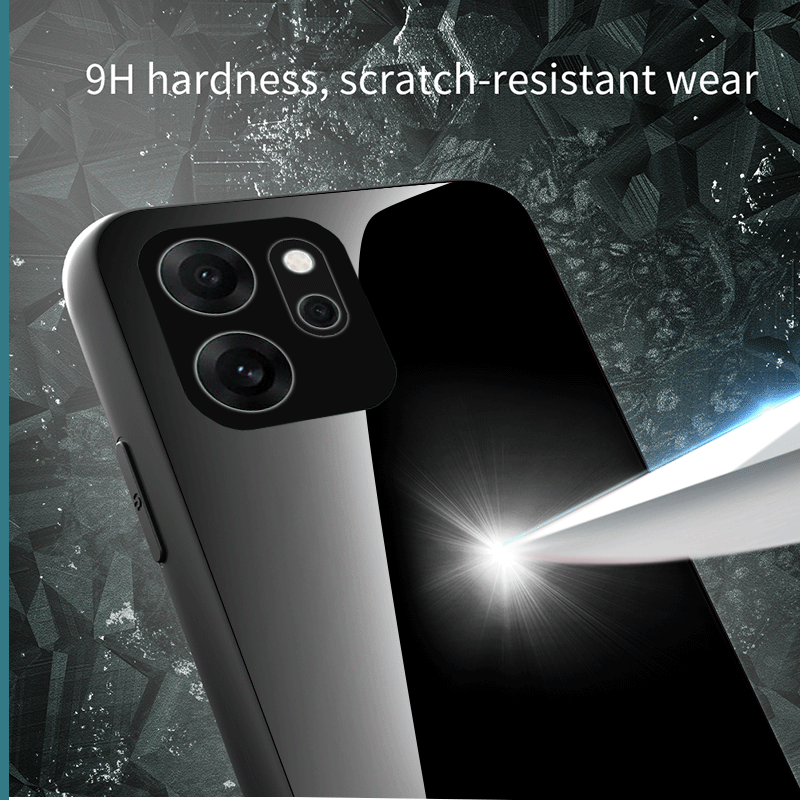Hard Tempered Glass Case For R - Phone Cases Realme ulasan dan harga